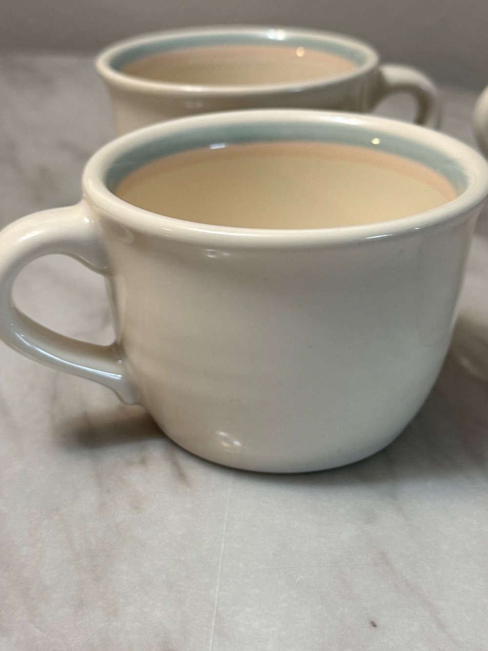 Pfaltzgraff Vintage Aurora coffee cups